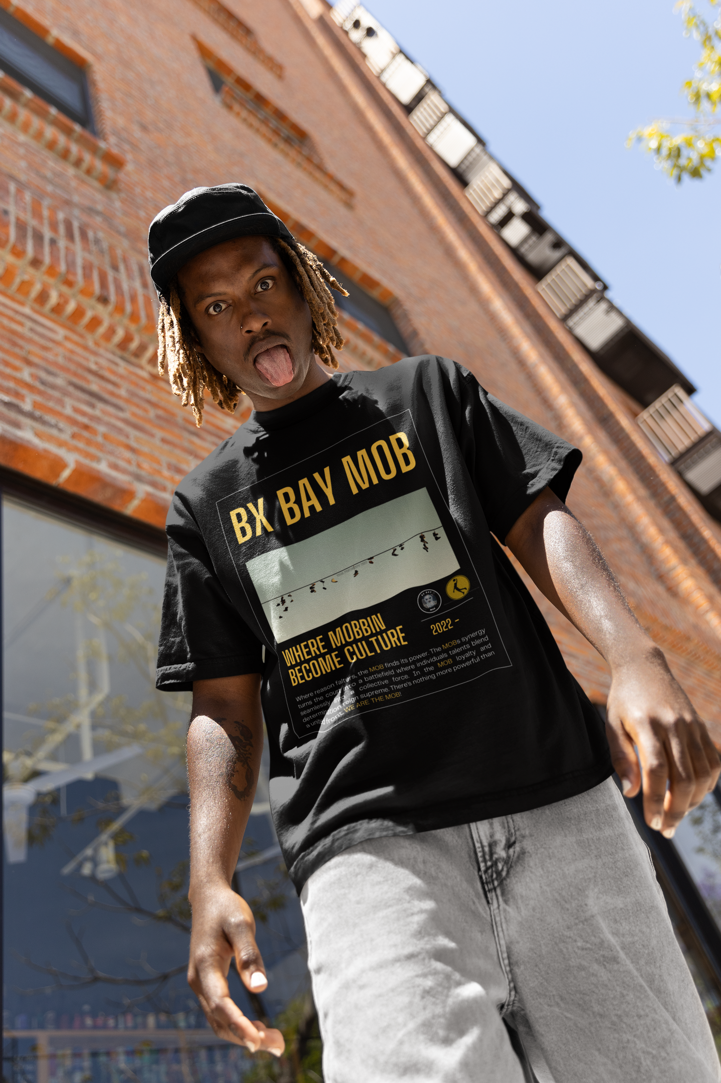 BX BAY MOB "MOBBIN Culture" Tee