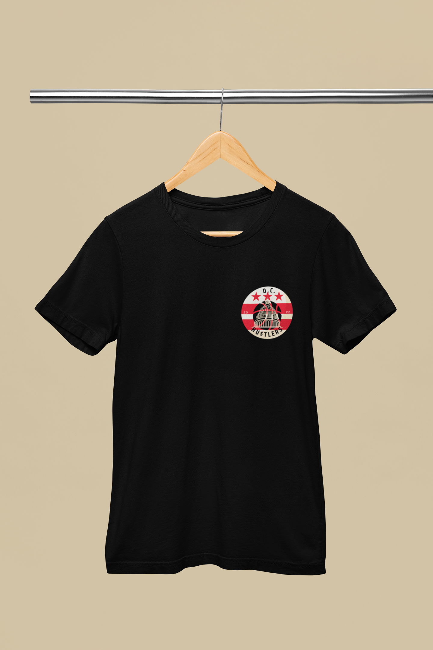 D.C. Hustlers Logo Tee