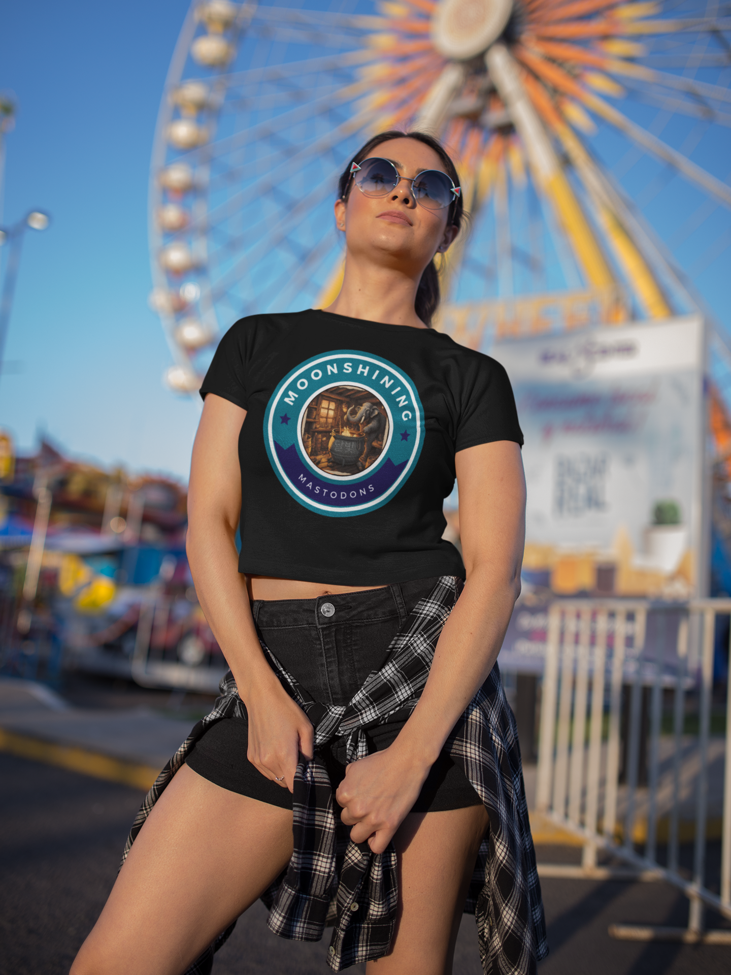 Moonshining Mastodons Big Logo Tee