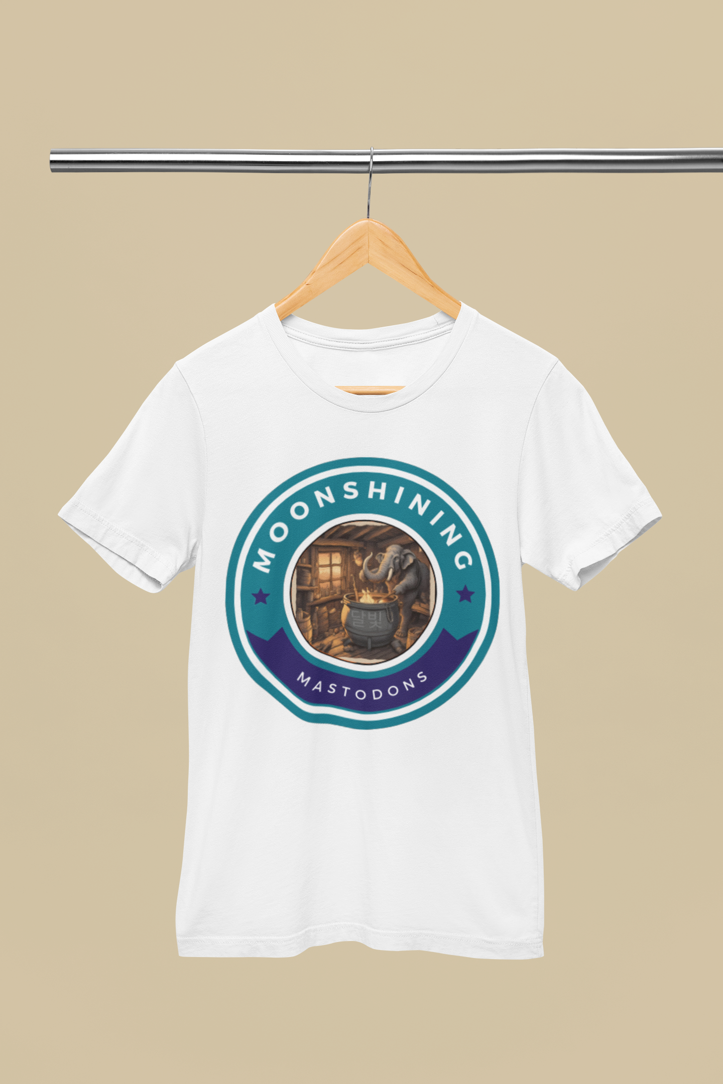 Moonshining Mastodons Big Logo Tee