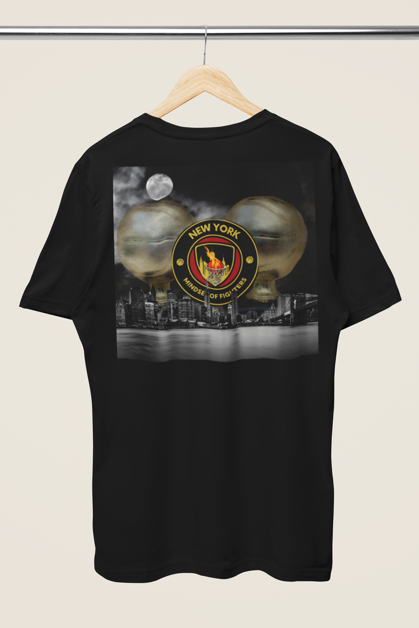 NY Mindset of Fighters "2 Titles" City Tee