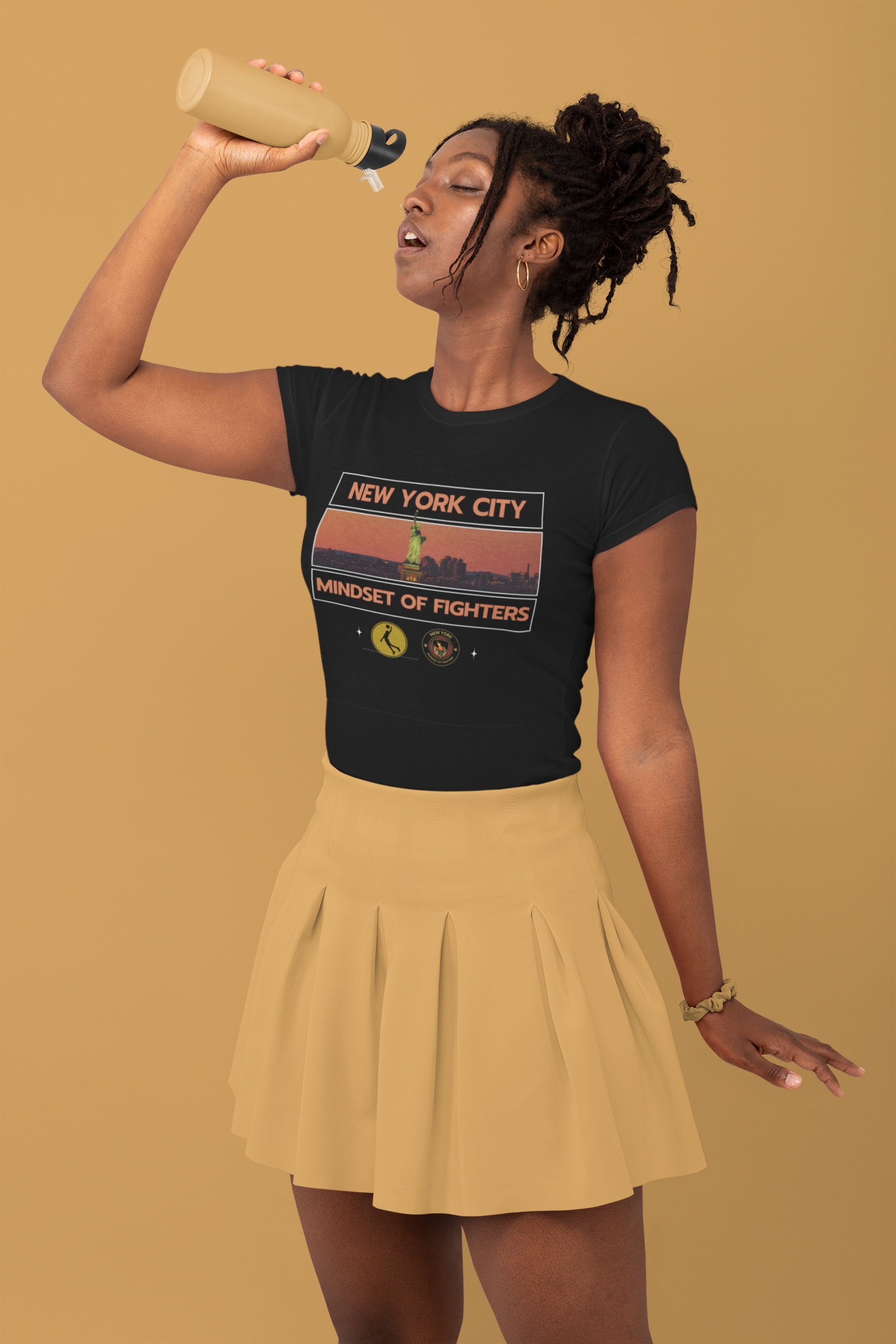 NY Mindset of Fighters "Lady Liberty" Tee