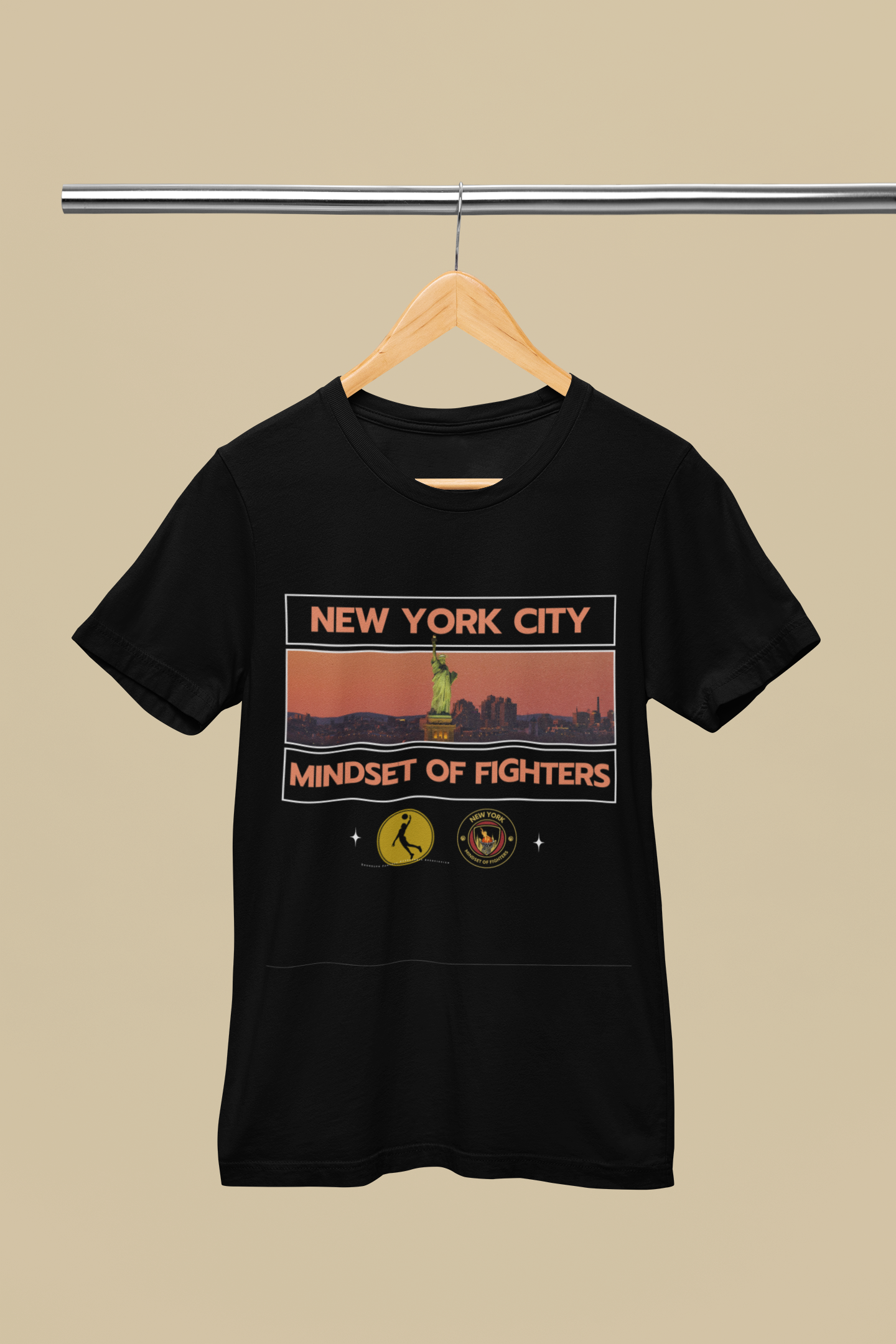 NY Mindset of Fighters "Lady Liberty" Tee