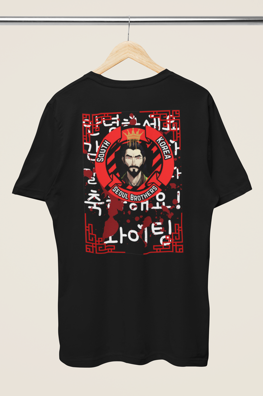 South Korea Seoul Brothers "Red Wall" Tee