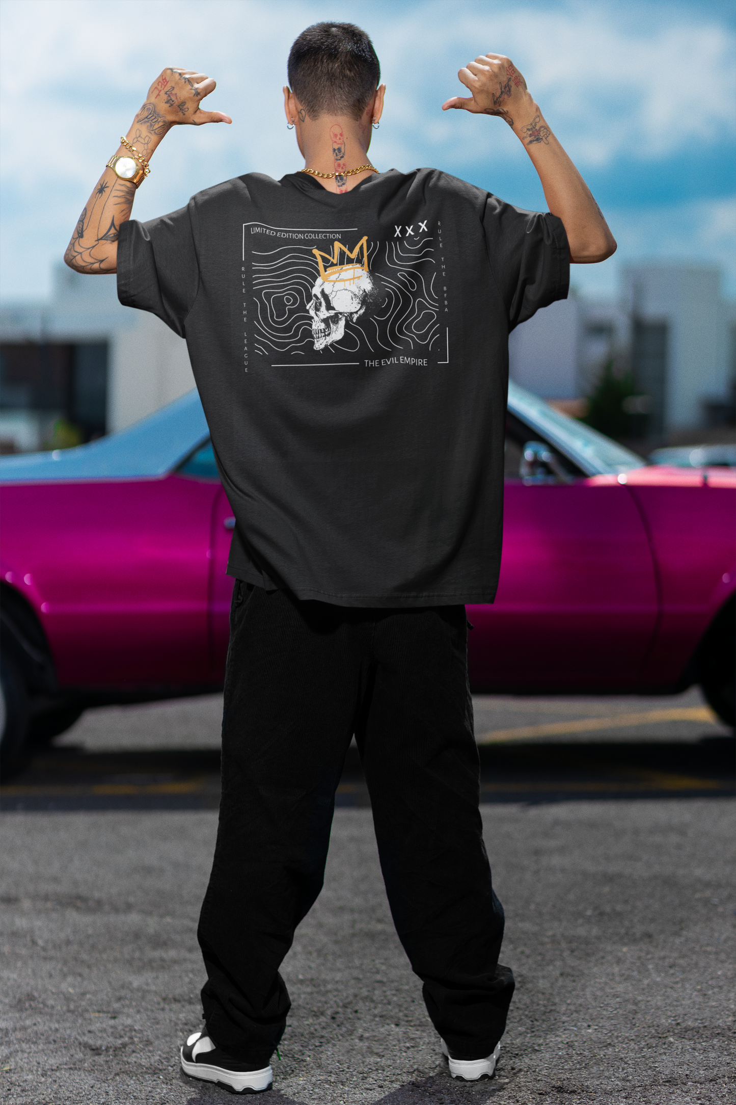 The Evil Empire "Skull King" Tee