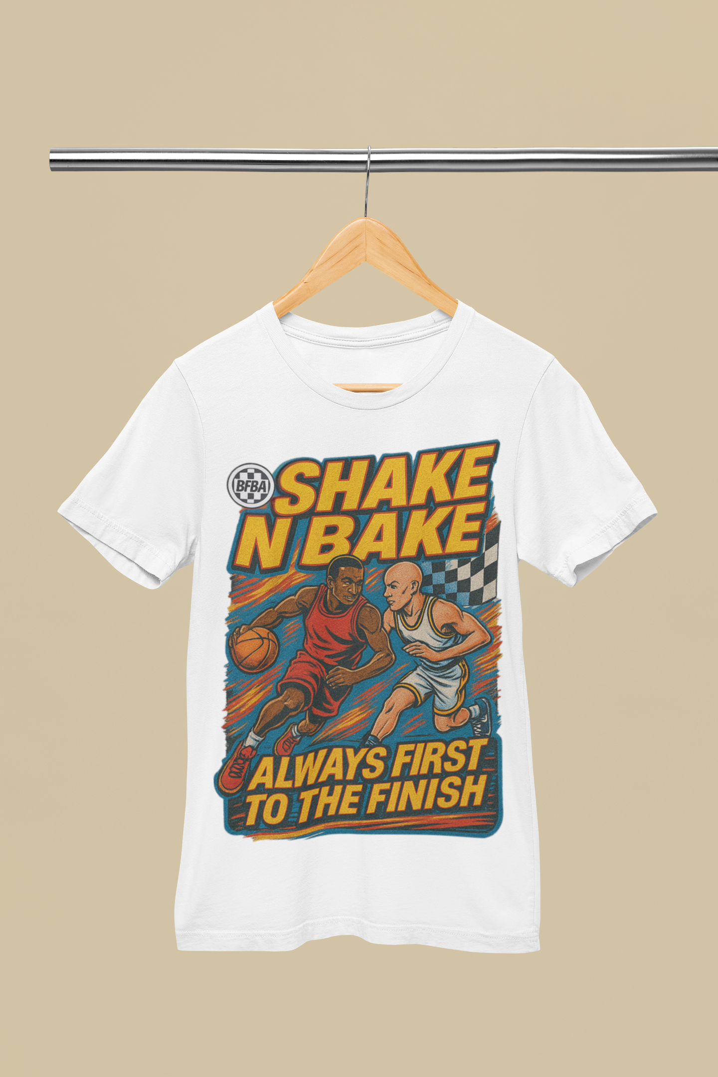 Shake & Bake 2.0 "Checker Flag" Tee