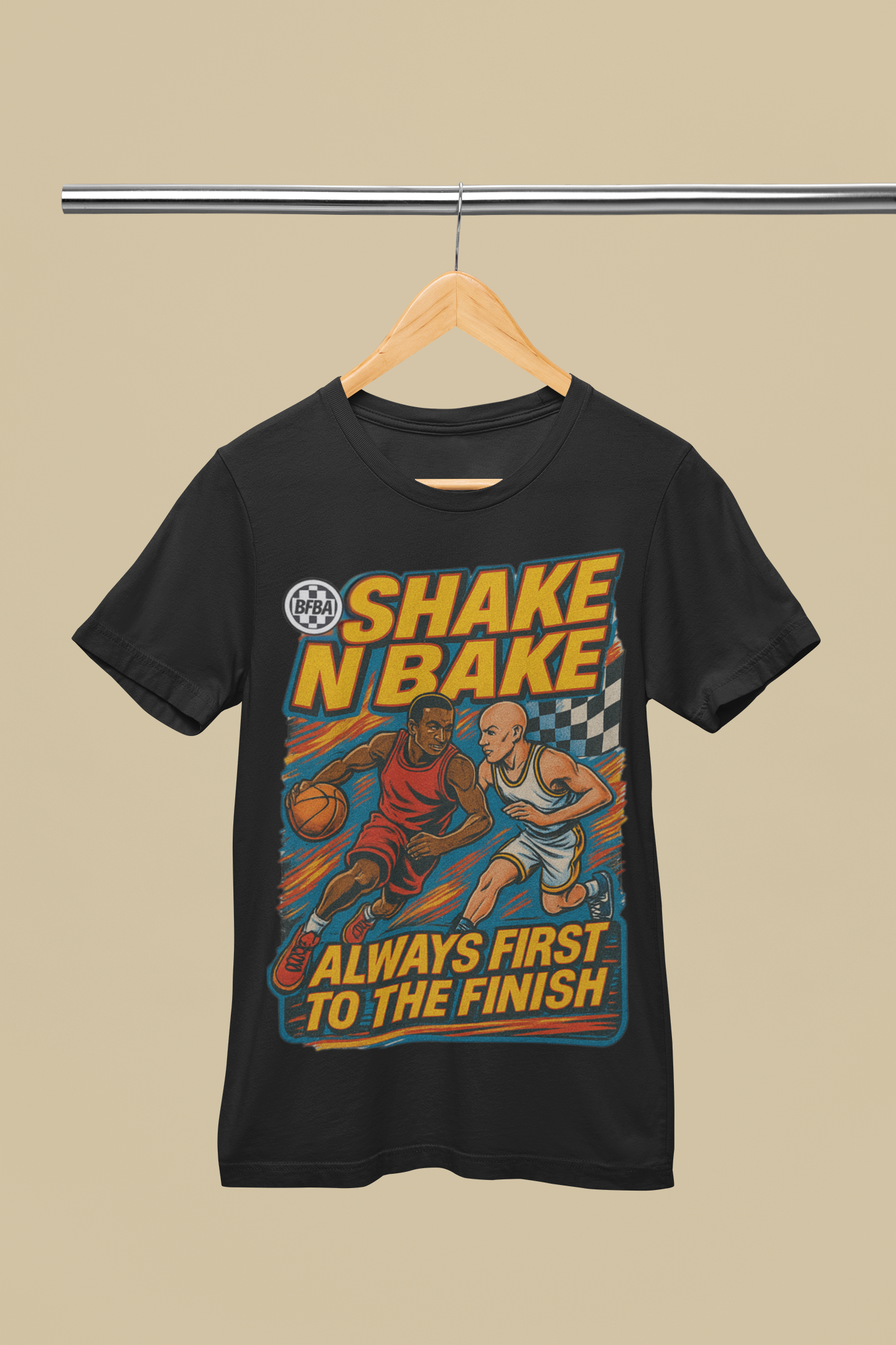 Shake & Bake 2.0 "Checker Flag" Tee
