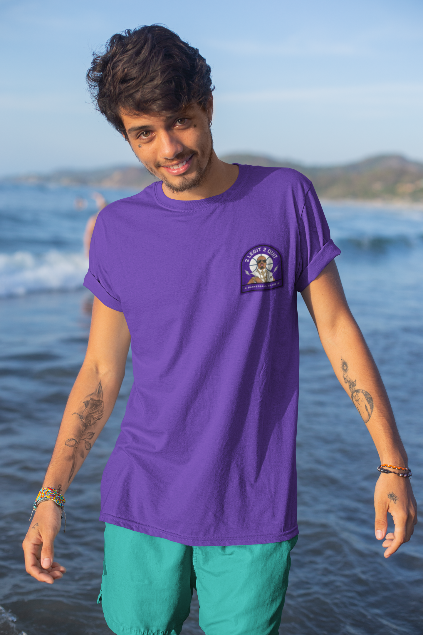 2 Legit 2 Quit Logo Tee